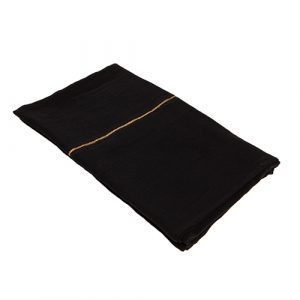 black organic cotton bedsheet bedspread
